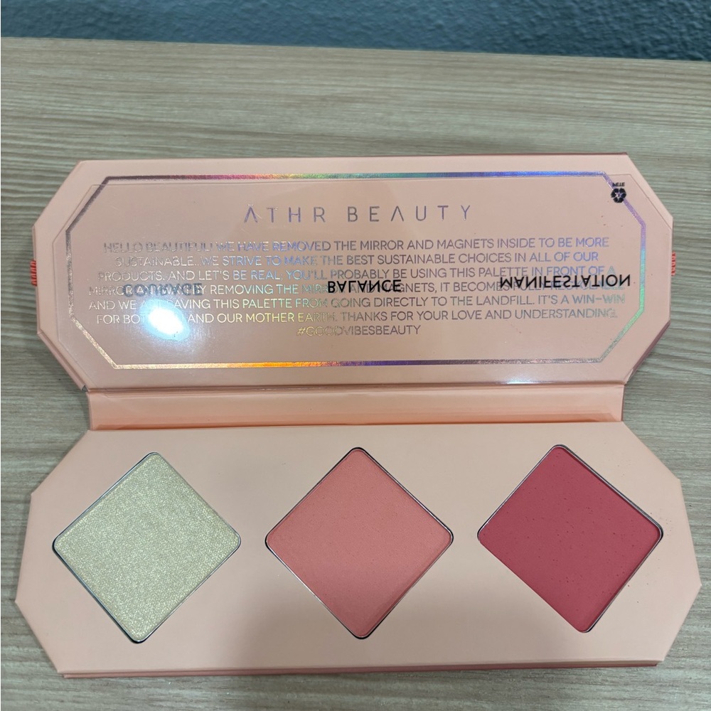 ATHR Crystal Charged Cheek Palette - color is Amber NWT $10